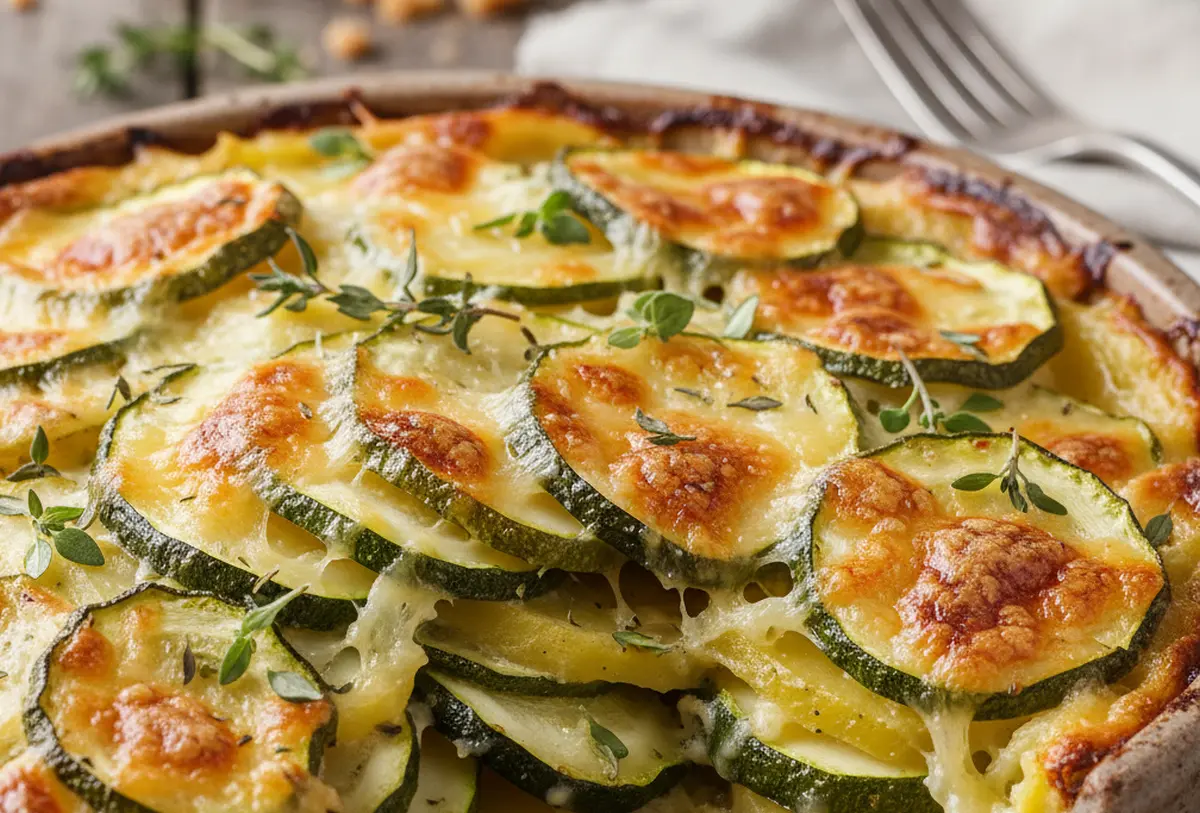 Gratin de courgettes et pommes de terre, une tuerie