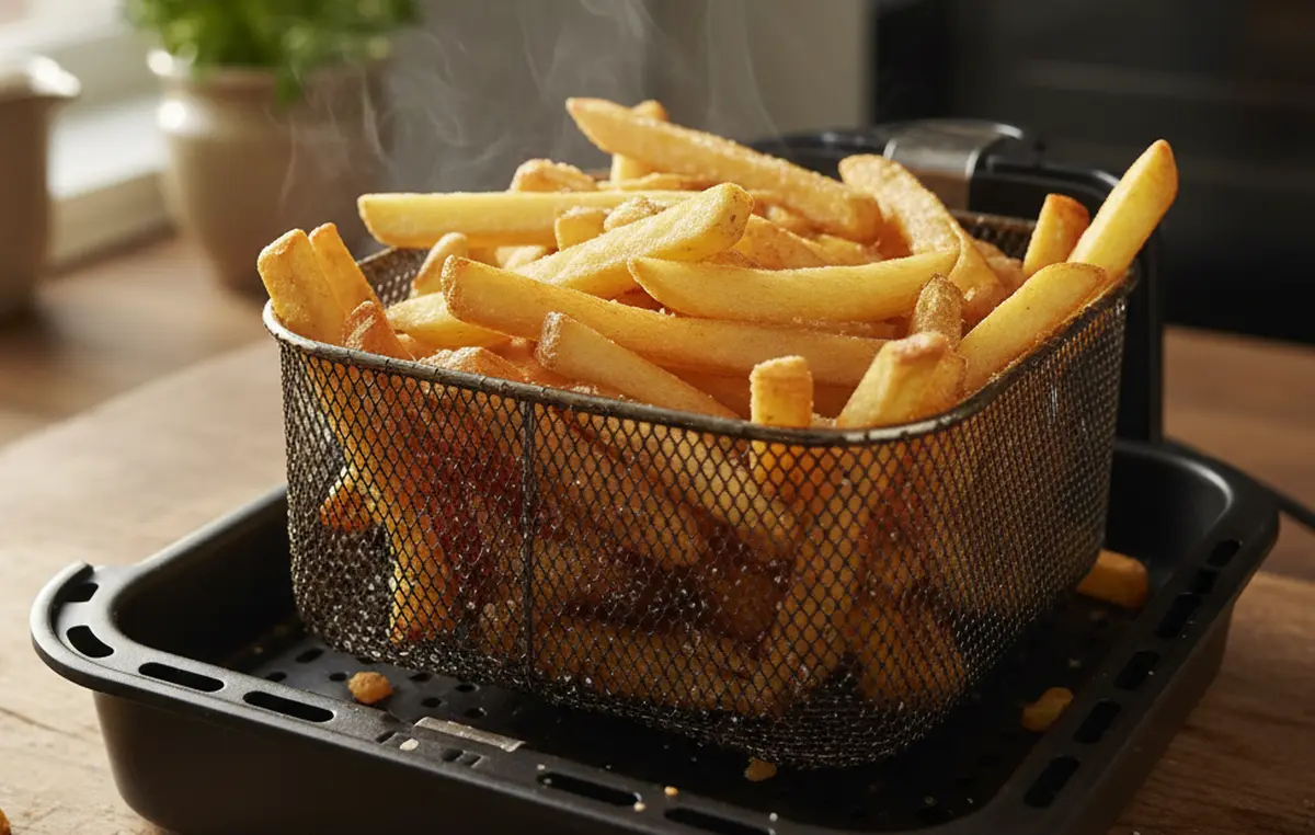 Frites air fryer : la recette maison croustillante et légère
