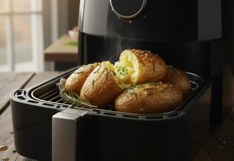 Pommes de terre air fryer recettes croustillantes et savoureuses en un clin d’œil