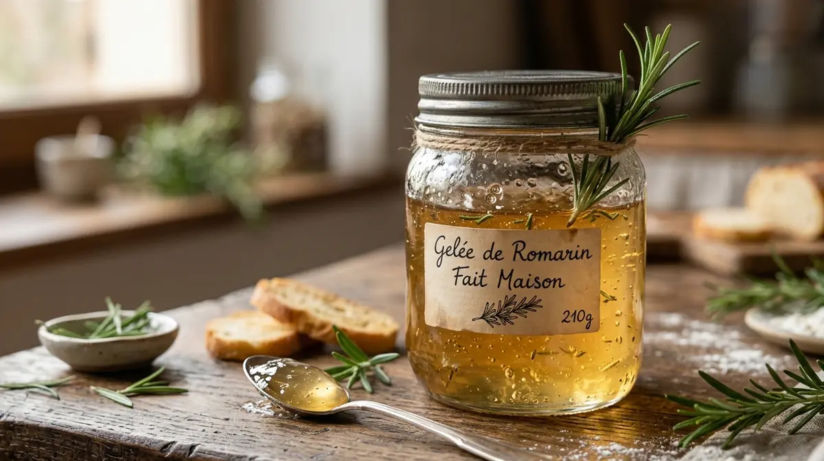 Gelée de romarin - ma recette facile maison