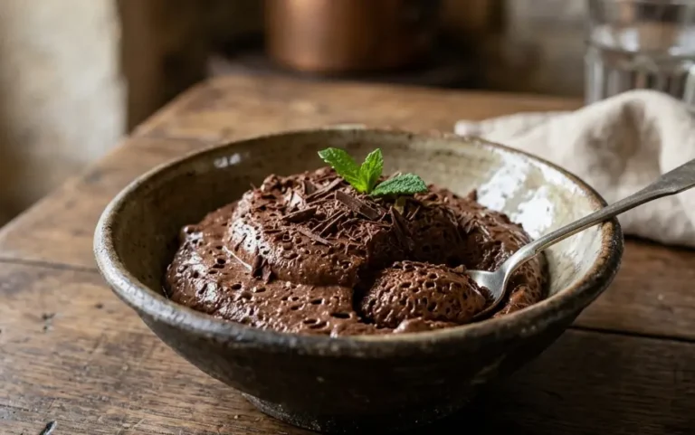 Mousse au chocolat à l’ancienne
