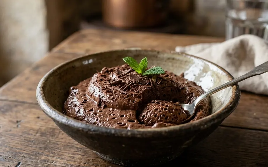 Mousse au chocolat à l’ancienne